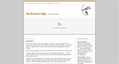 Desktop Screenshot of bowyersedge.com